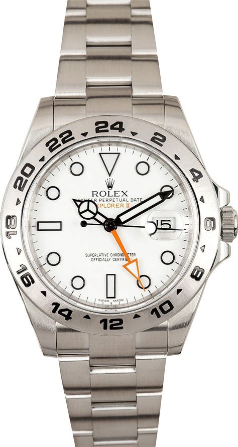 rolex explorer ii 2002|rolex explorer ii size chart.